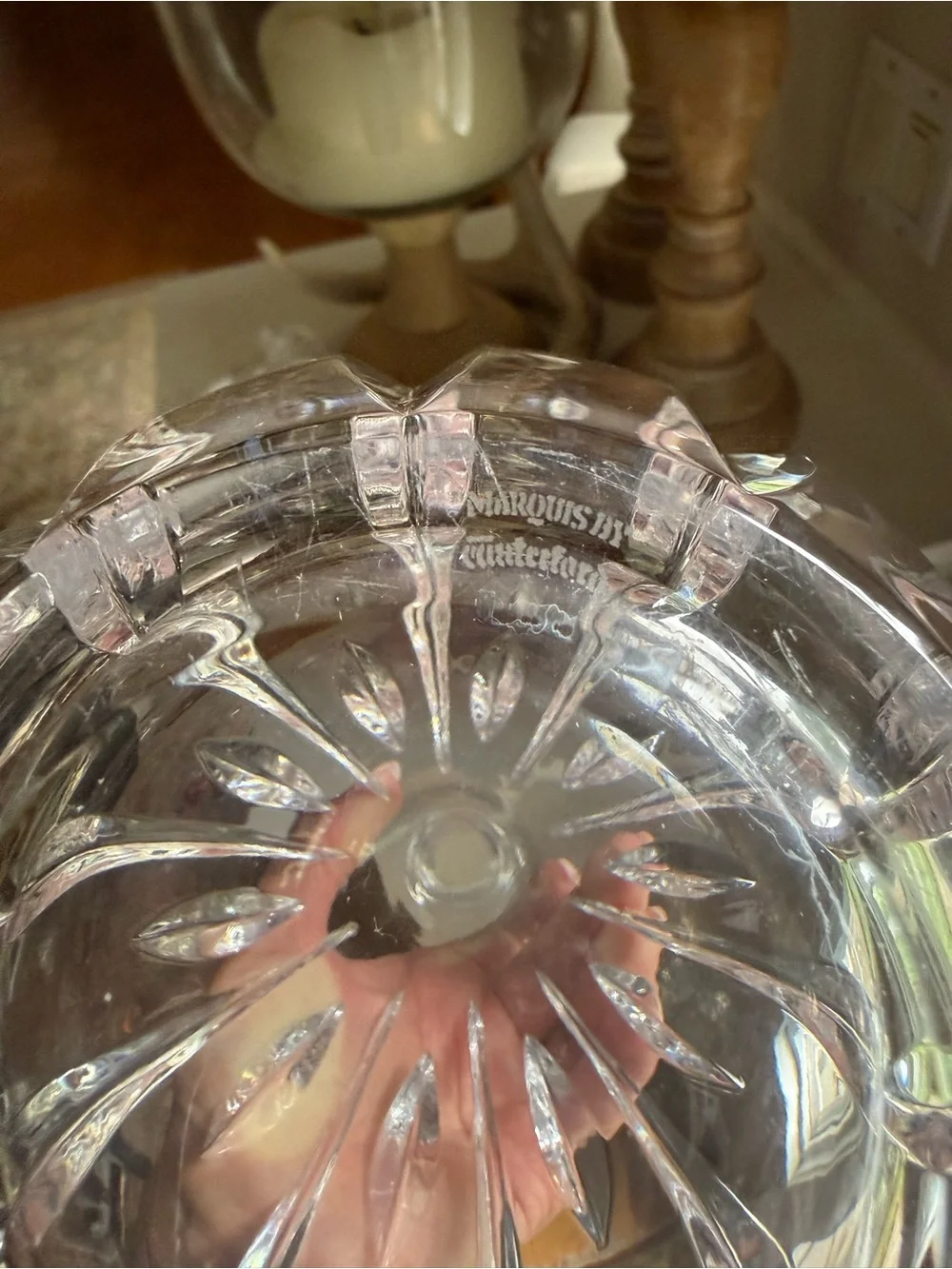 Crystal Marquis Barcelona by Waterford Wine Decanter.